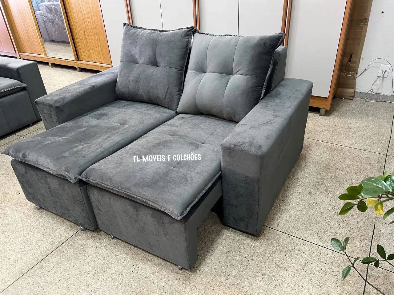 Sofá Retrátil 1,60 de largura  - Foto 3