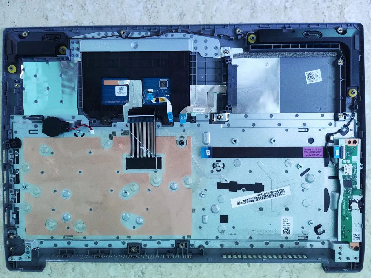 Carcaça teclado Lenovo completa ideapad s145 - Foto 3