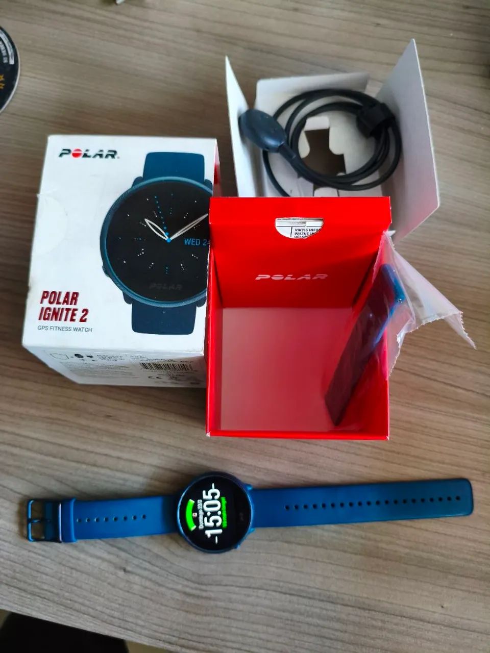 Relógio Polar Ignite 2 Azul