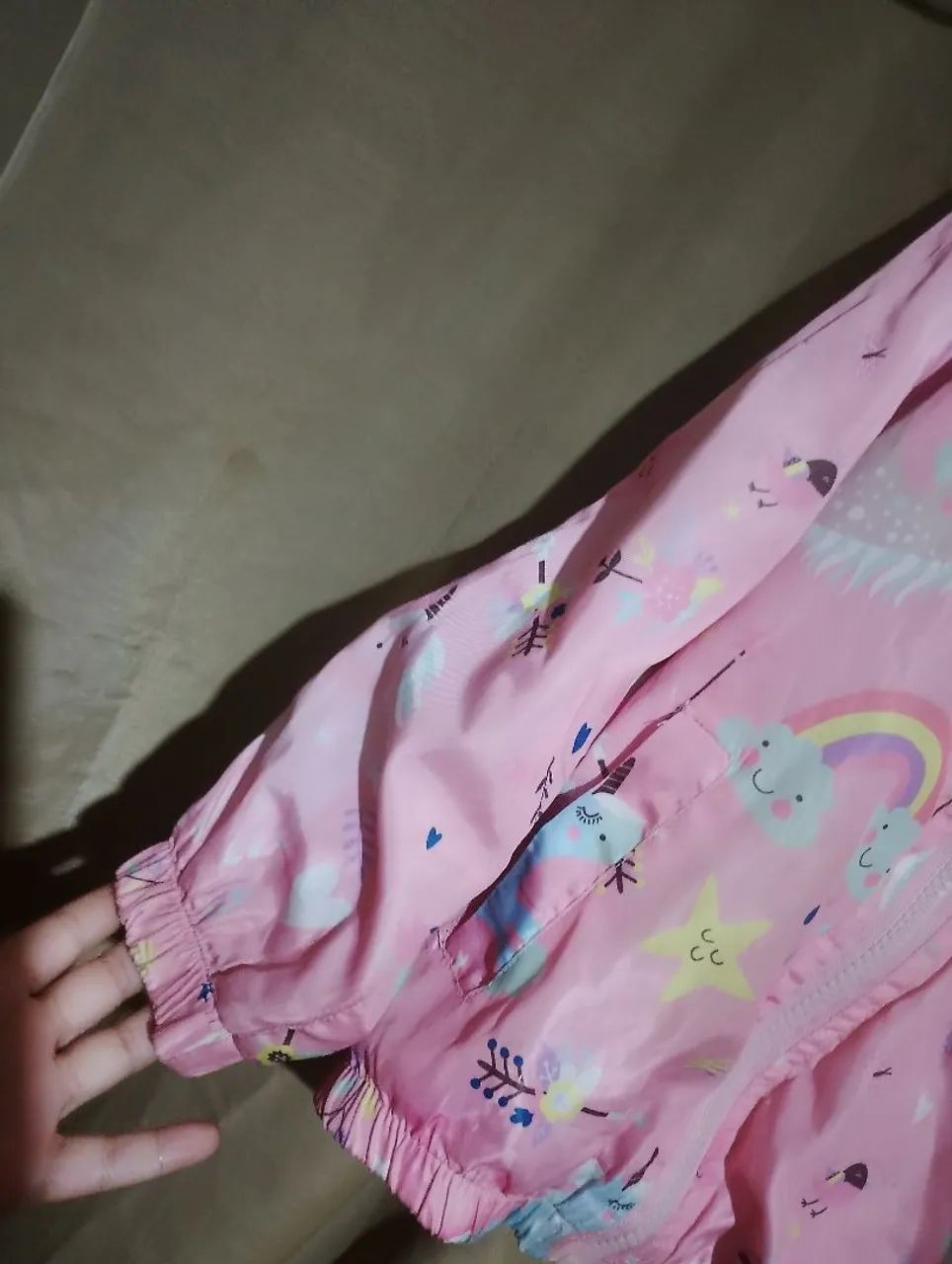 Jaqueta infantil com capuz  - Foto 3