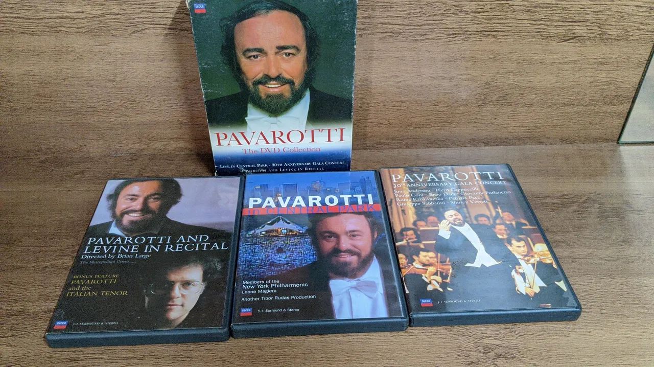 BOX PAVAROTTI DVD COLLECTION - ORIGINAL