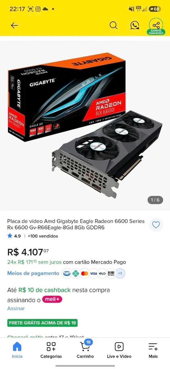 Pc Gamer Premium com todas as notas fiscais - Foto 4