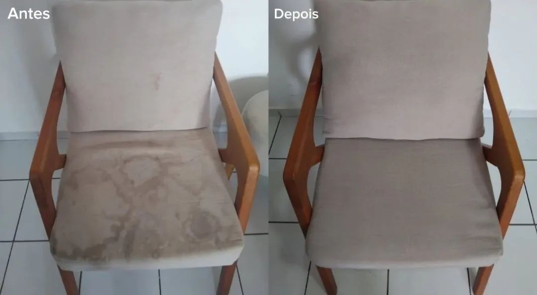 Higienização e Lavagem a seco de estofados  - Foto 5