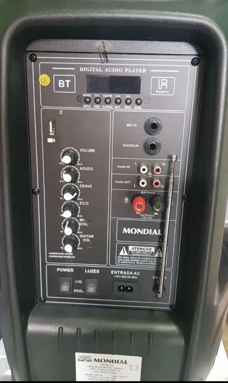 Caixa de Som Mondial Nova! - Foto 4