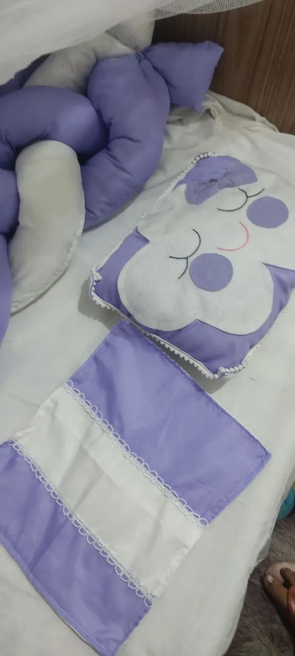 Berço cama com enxoval  - Foto 5