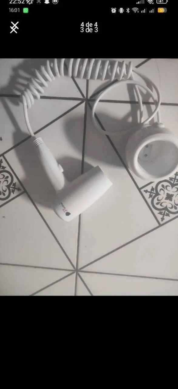 Secador de cabelo de parede  - Foto 3