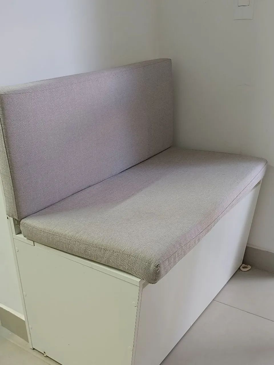 Banco Estilo Canto Alemão com Baú  - Foto 3