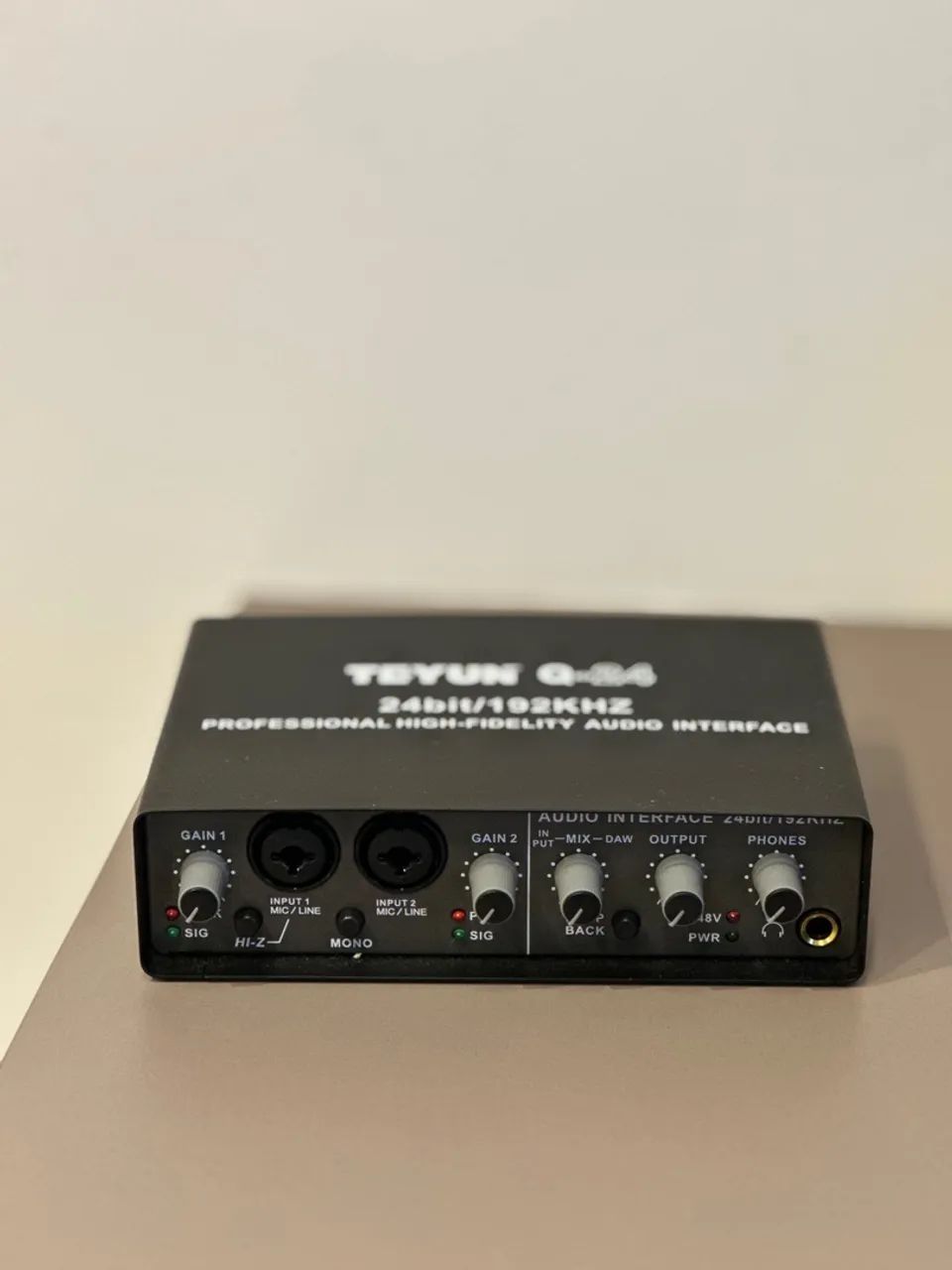 Interface de áudio profissional TEYUN Q24