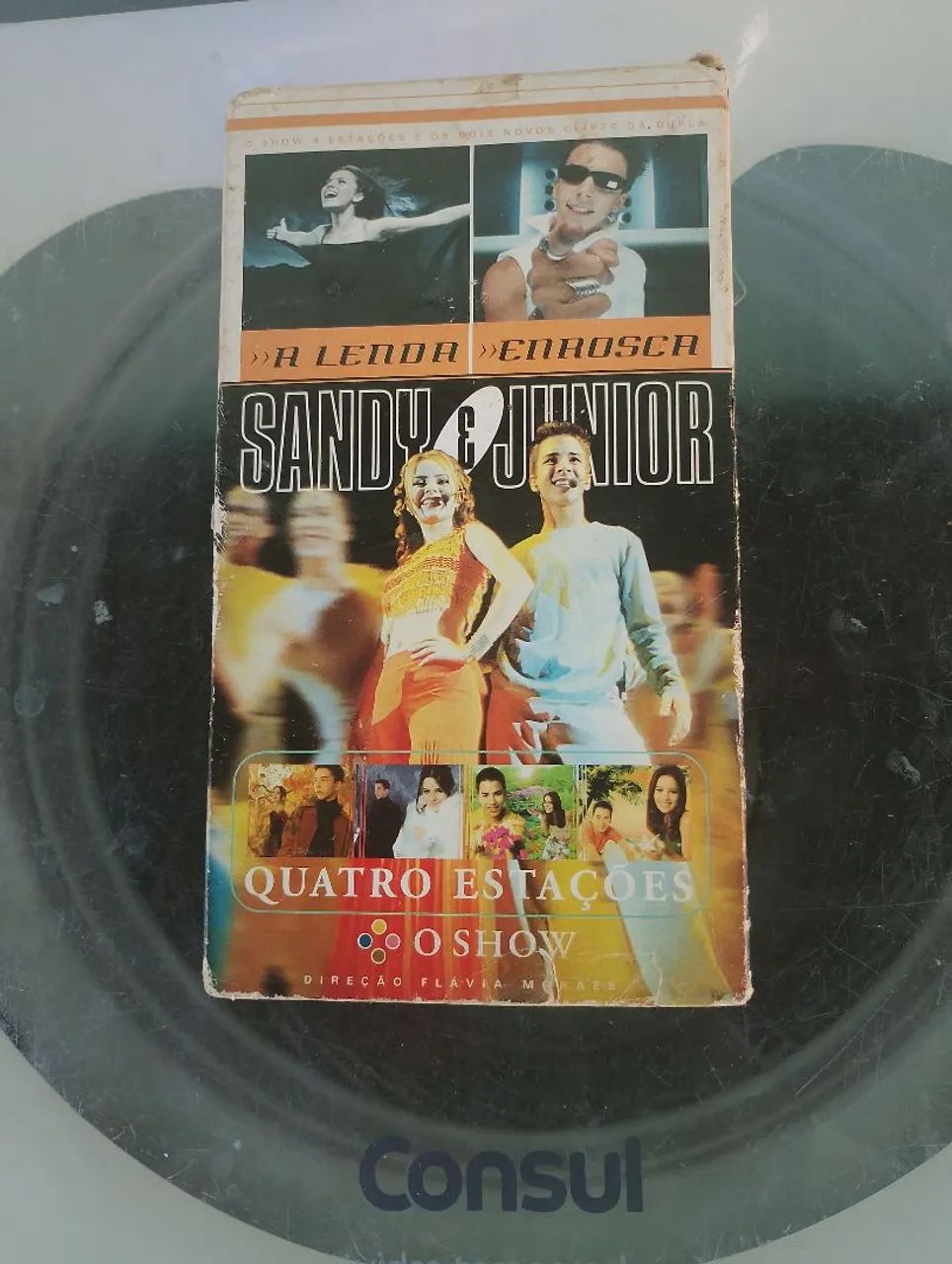 FITA VHS original Sandy e Junior 