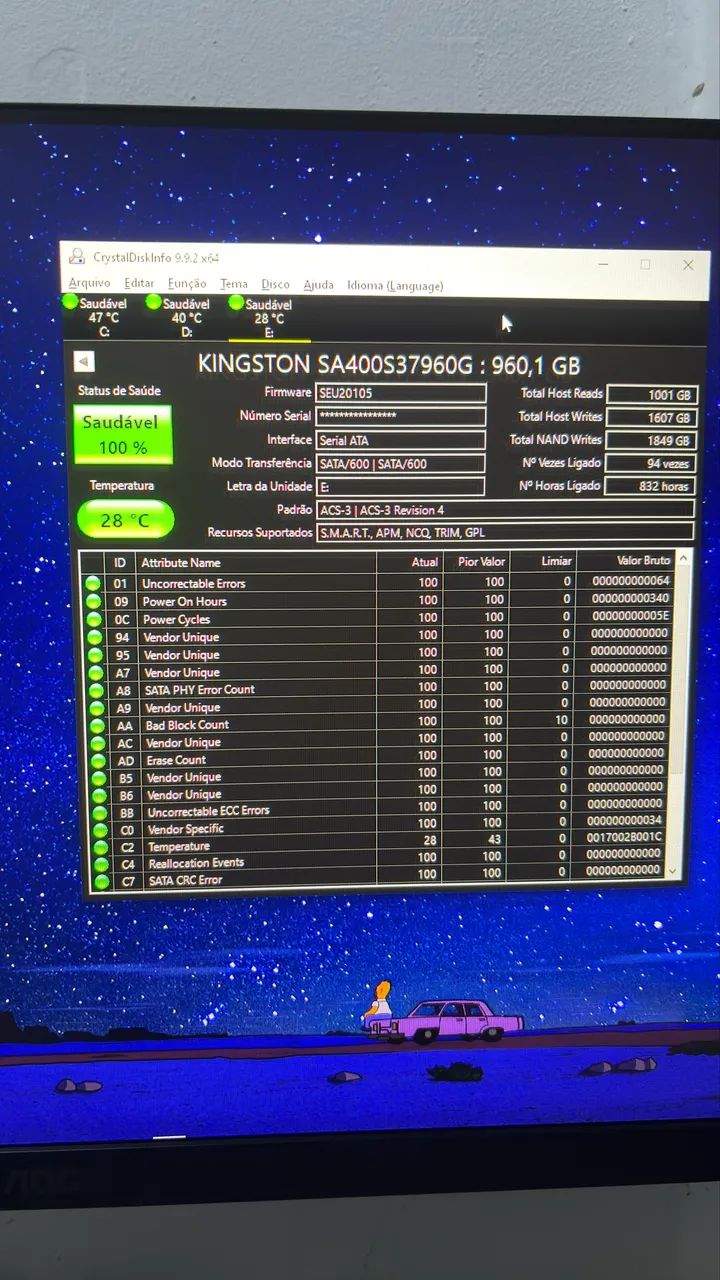 SSD Kingston 960gb - Foto 2