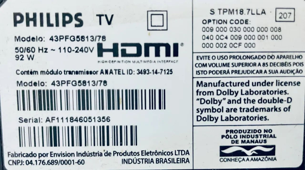 Smart TV Philips 43" Full HD - Foto 4