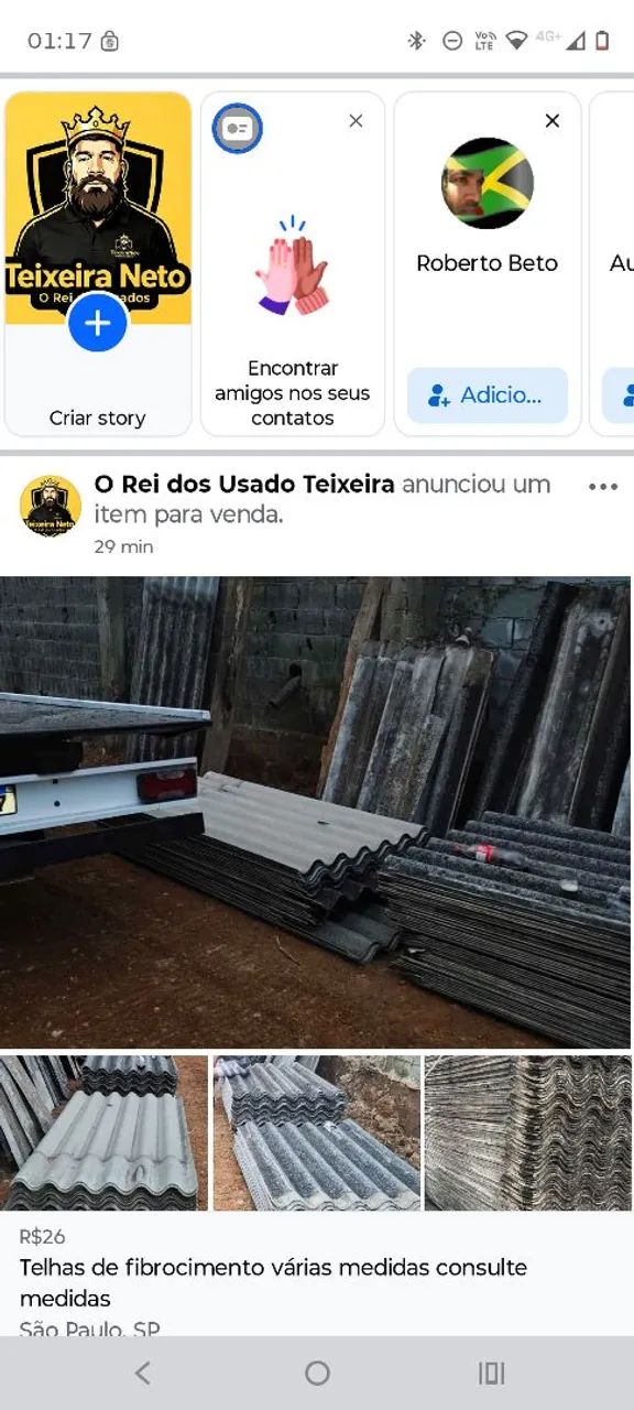 Telhas fibrocimento 