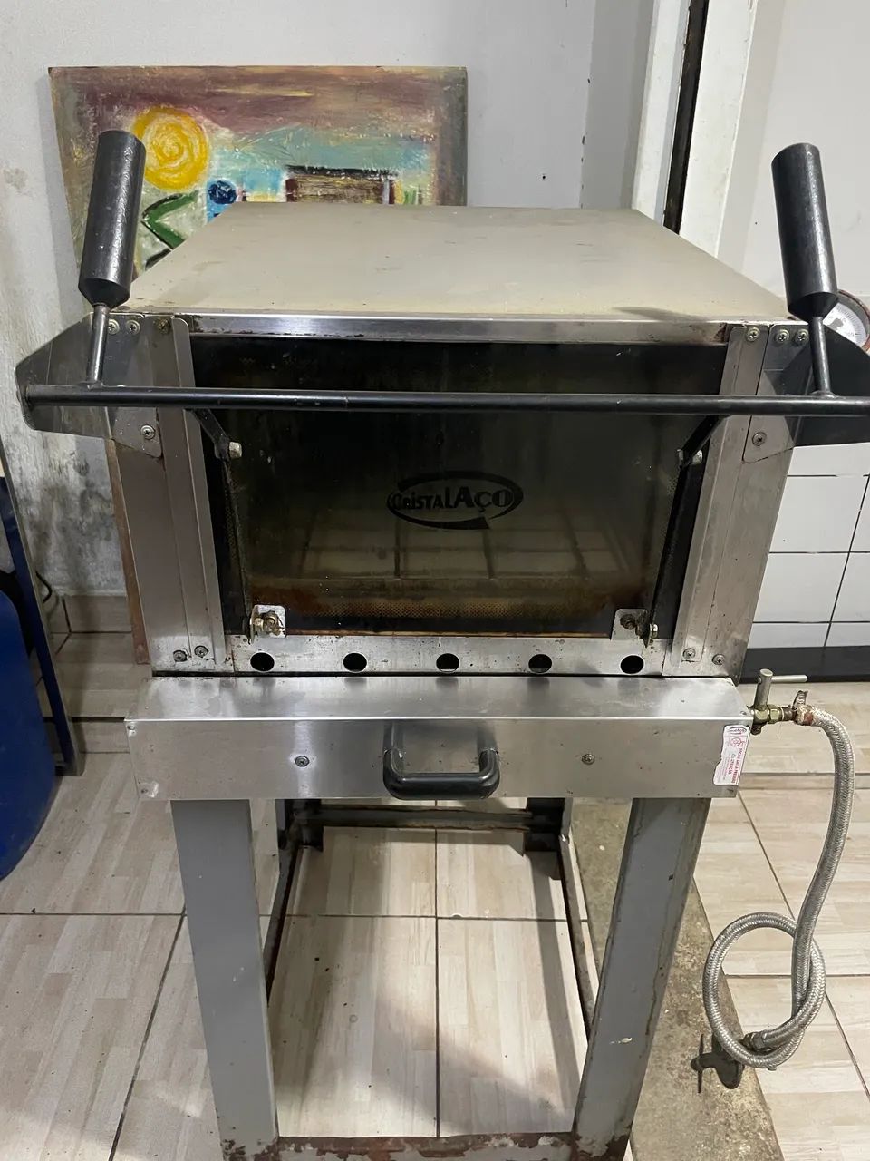 Forno profissional a gás 