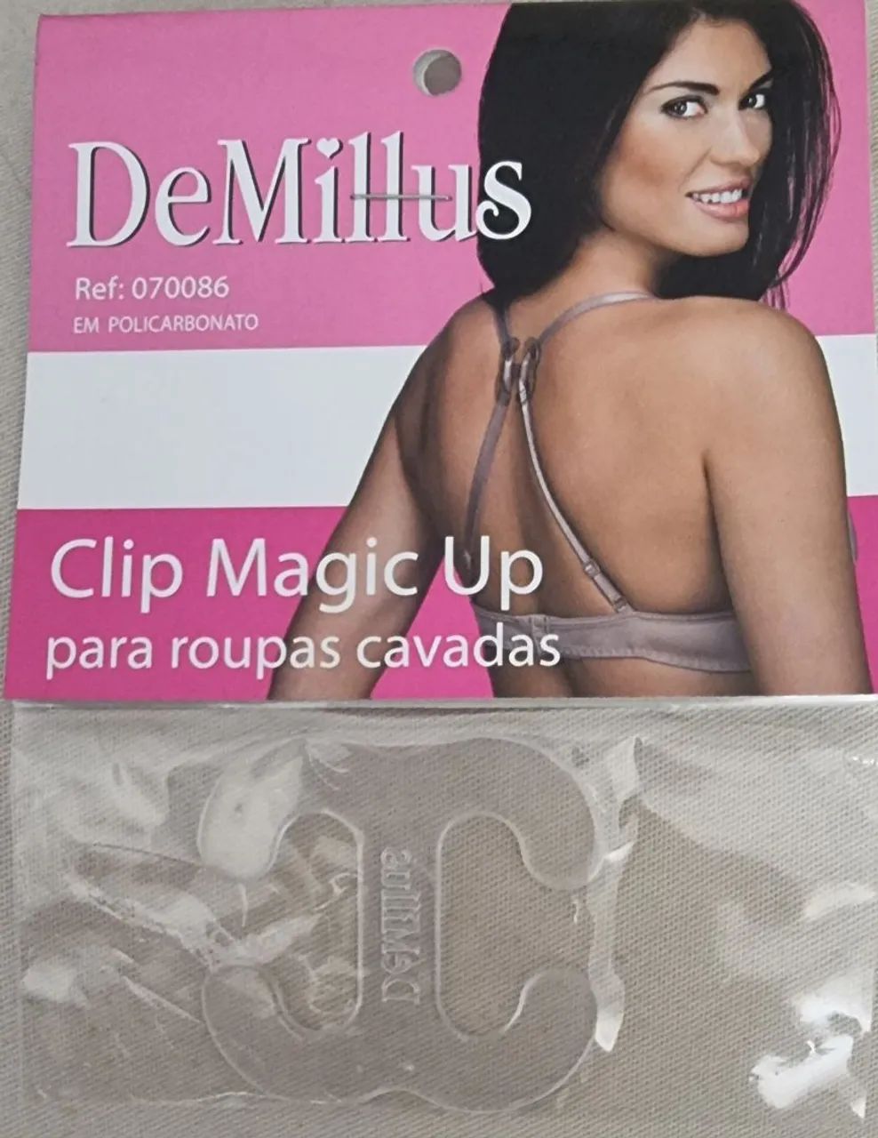 DeMillus - CLIP MAGIC UP para roupas cavadas.