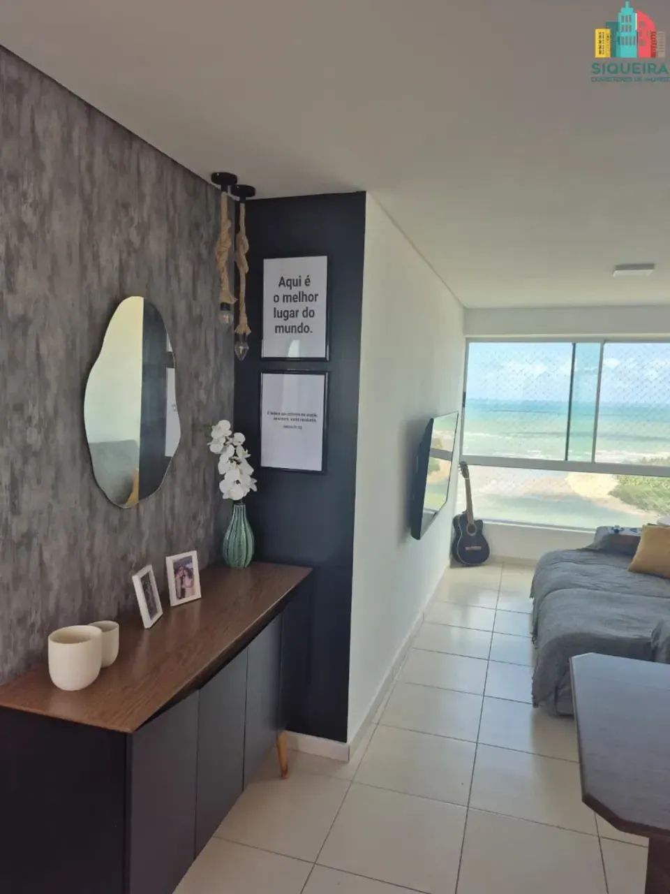 SIQUEIRA ALUGA: APARTAMENTO MOBILIADO ALTO PADRÃO COM 03 QUARTOS EM BARRA DE JANGADA BEIRA - Foto 5