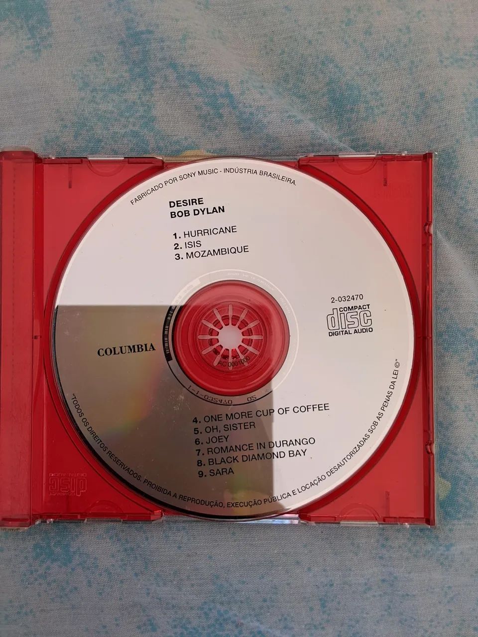 CD ORIGINAL - BOB DYLAN - Desire  - Foto 2