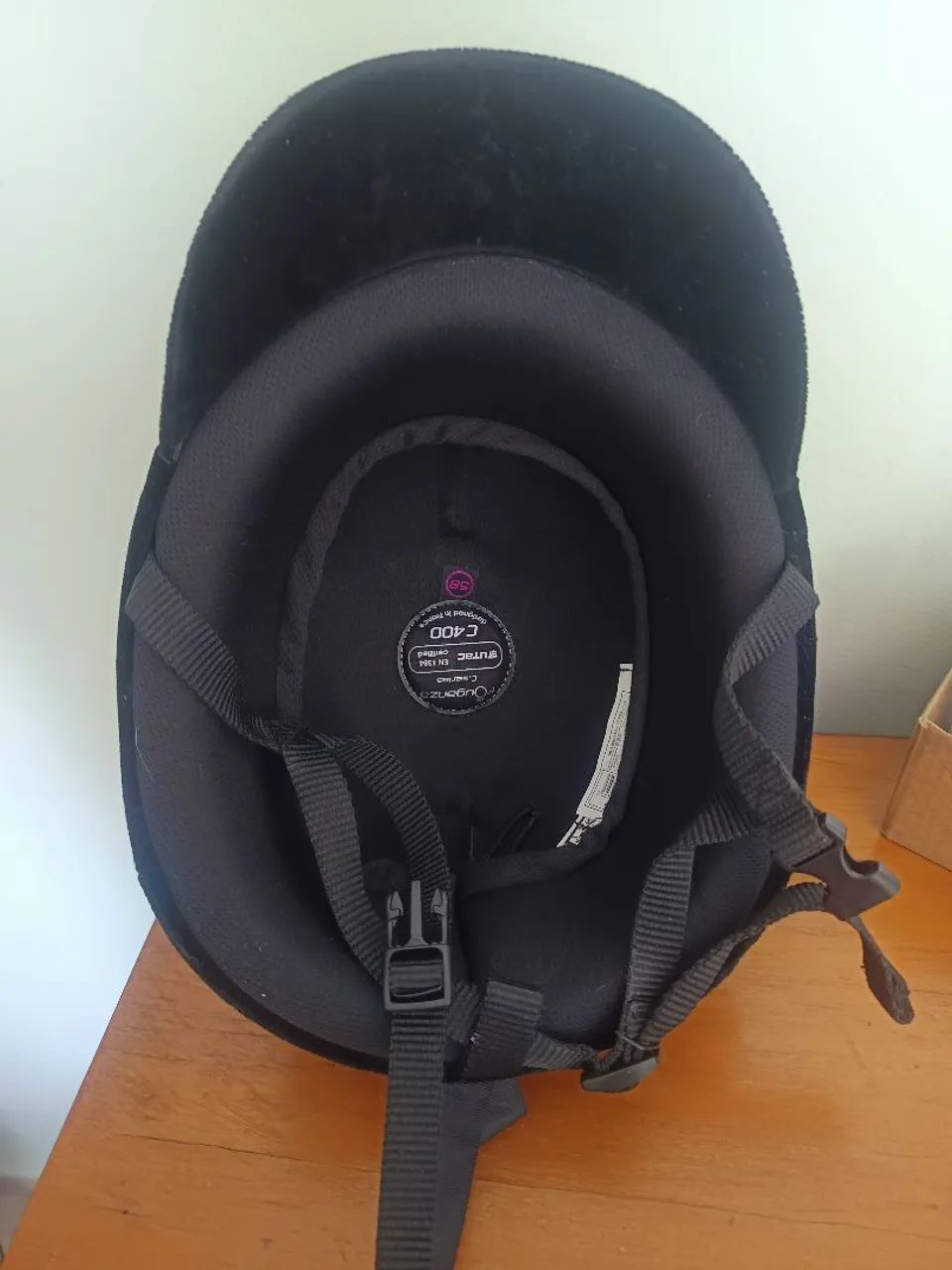 Capacete de equitação Fouganza C 400 infantil. - Foto 2