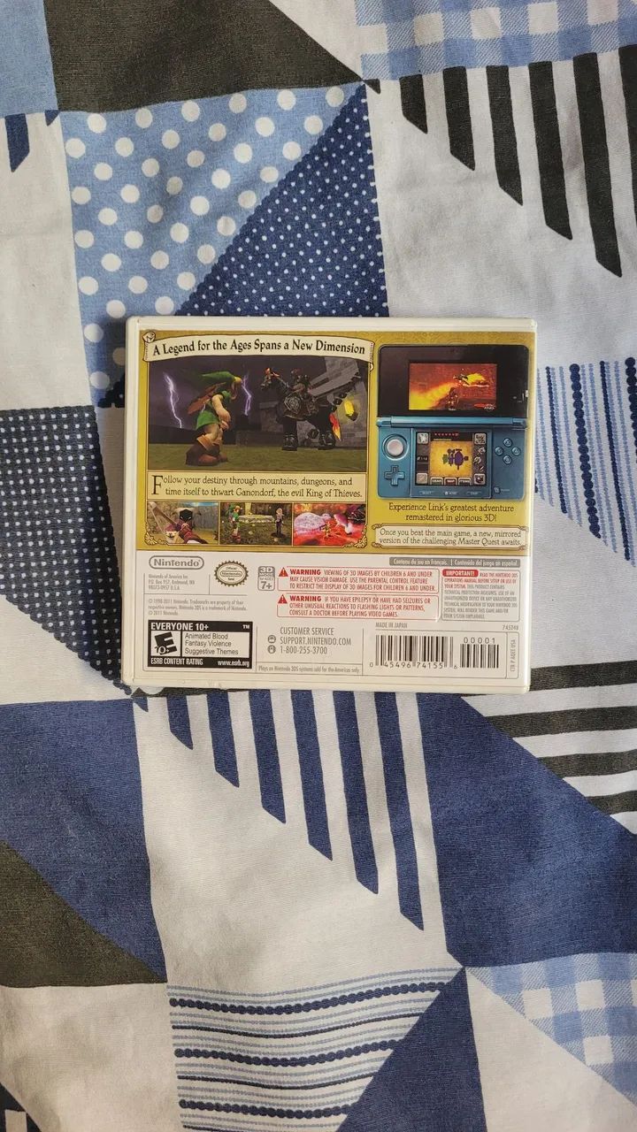 Zelda ocarina of time 3ds - Jogos de Vídeo Game - Centro, Niterói
