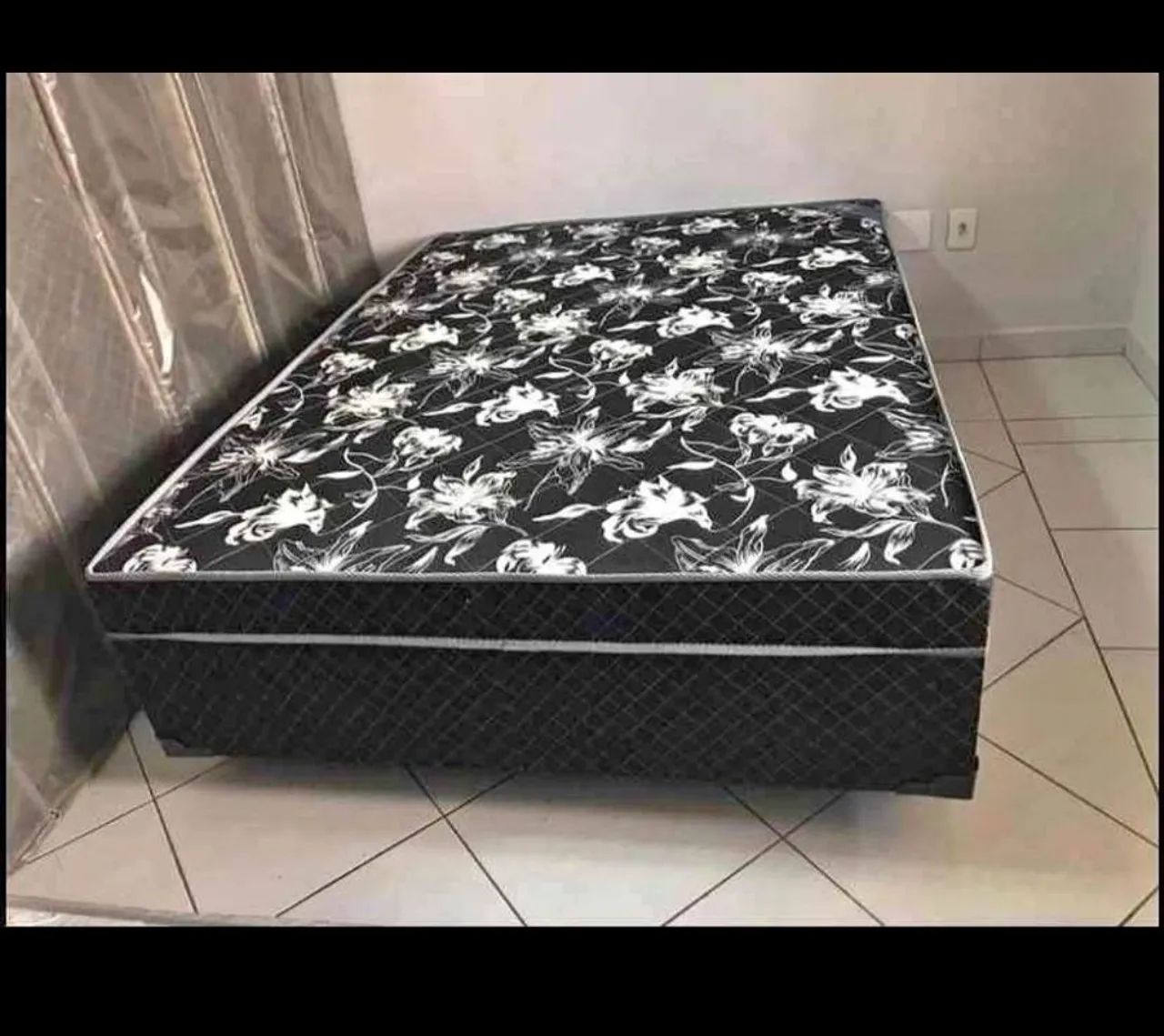 CAMA CASAL BOX CONJUGADA 20CM COM MOLAS ENSACADAS OU SEM  - Foto 2