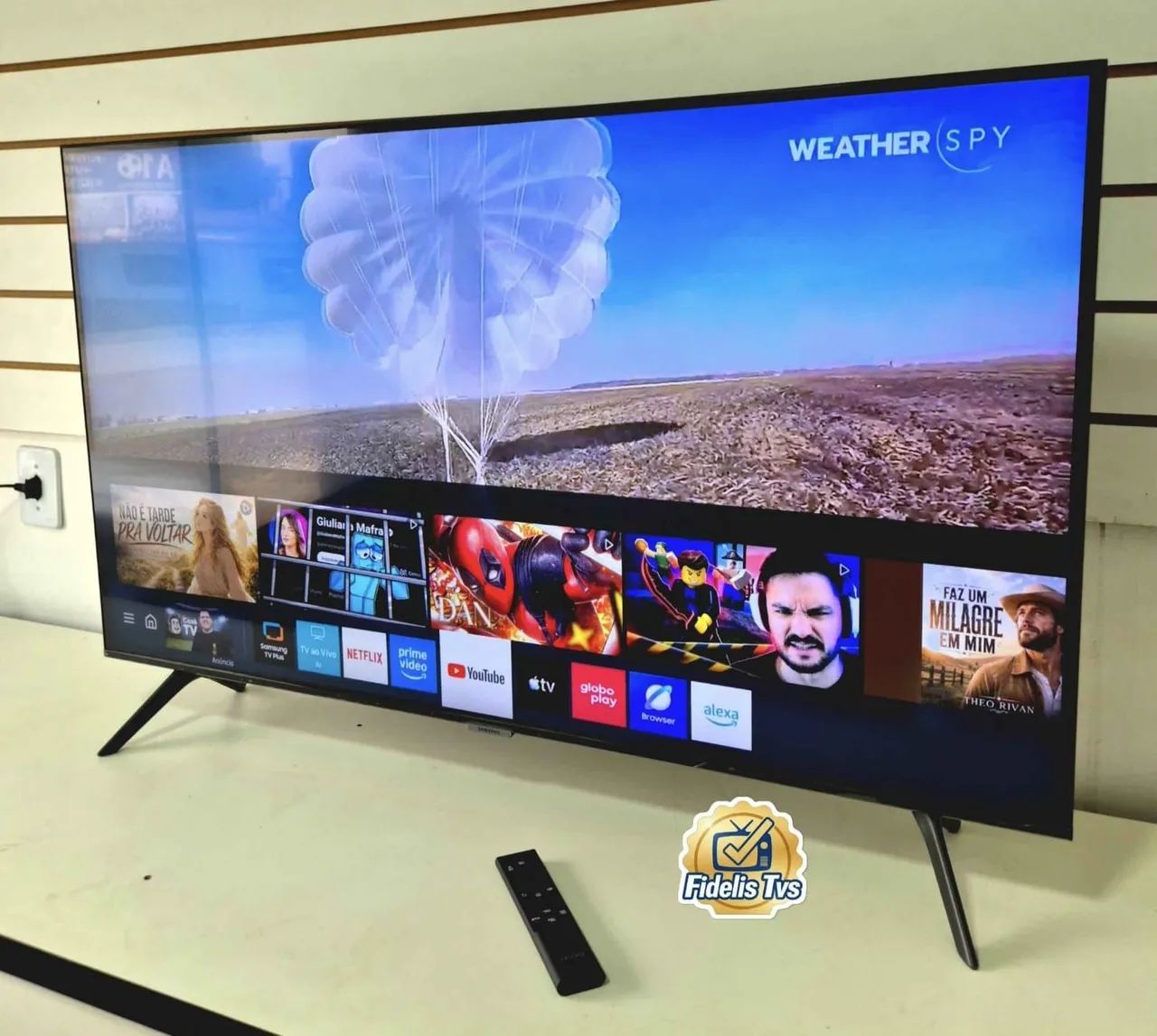 TELEVISÃO SMART SAMSUNG 43 POLEGADAS 4K COMPLETA  - Foto 3