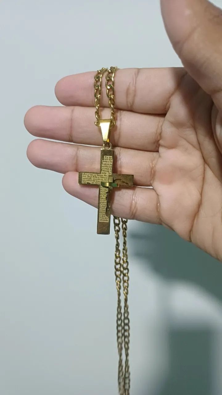 Corrente Dourada Com Salmo 91