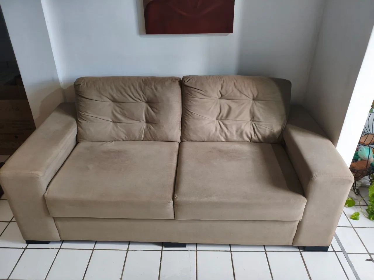 Sofá 2 lugares (usado / semi-novo)