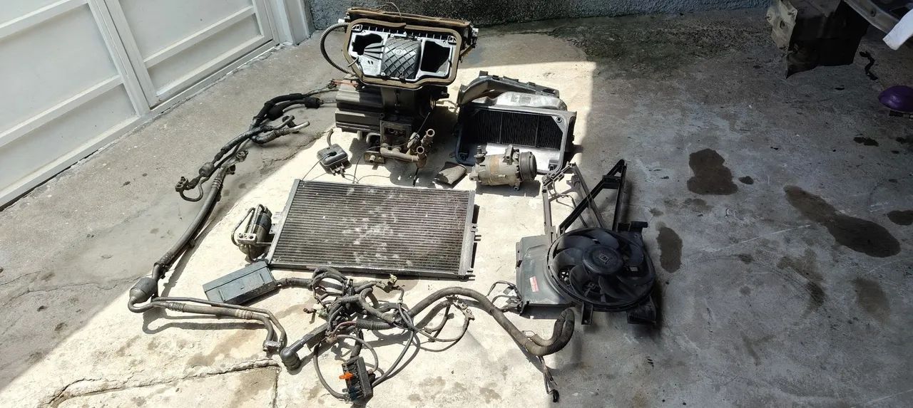 Kit completo ar condicionado digital Vectra B 