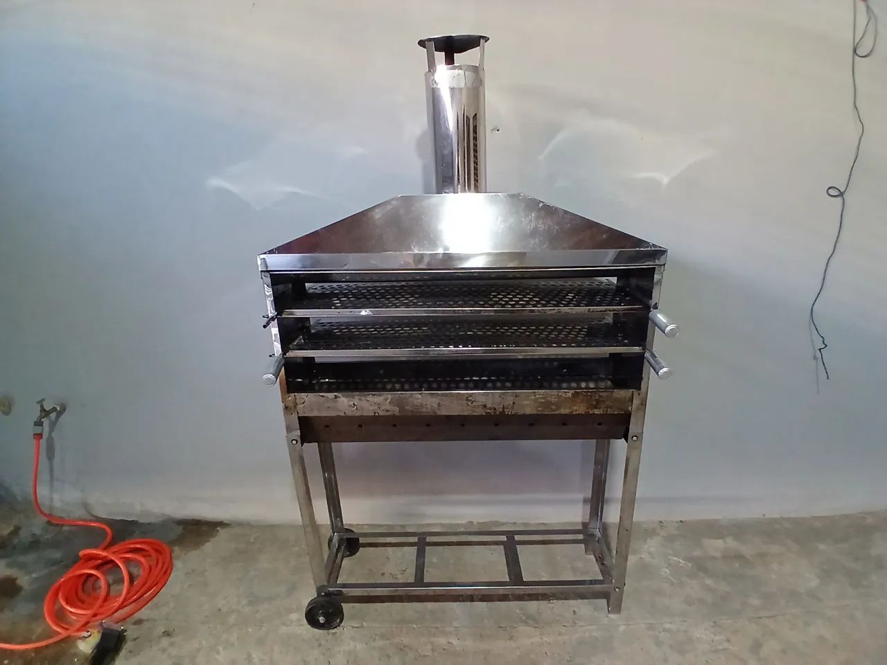 Churrasqueira para Espetinho INOX com Coifa - Foto 3