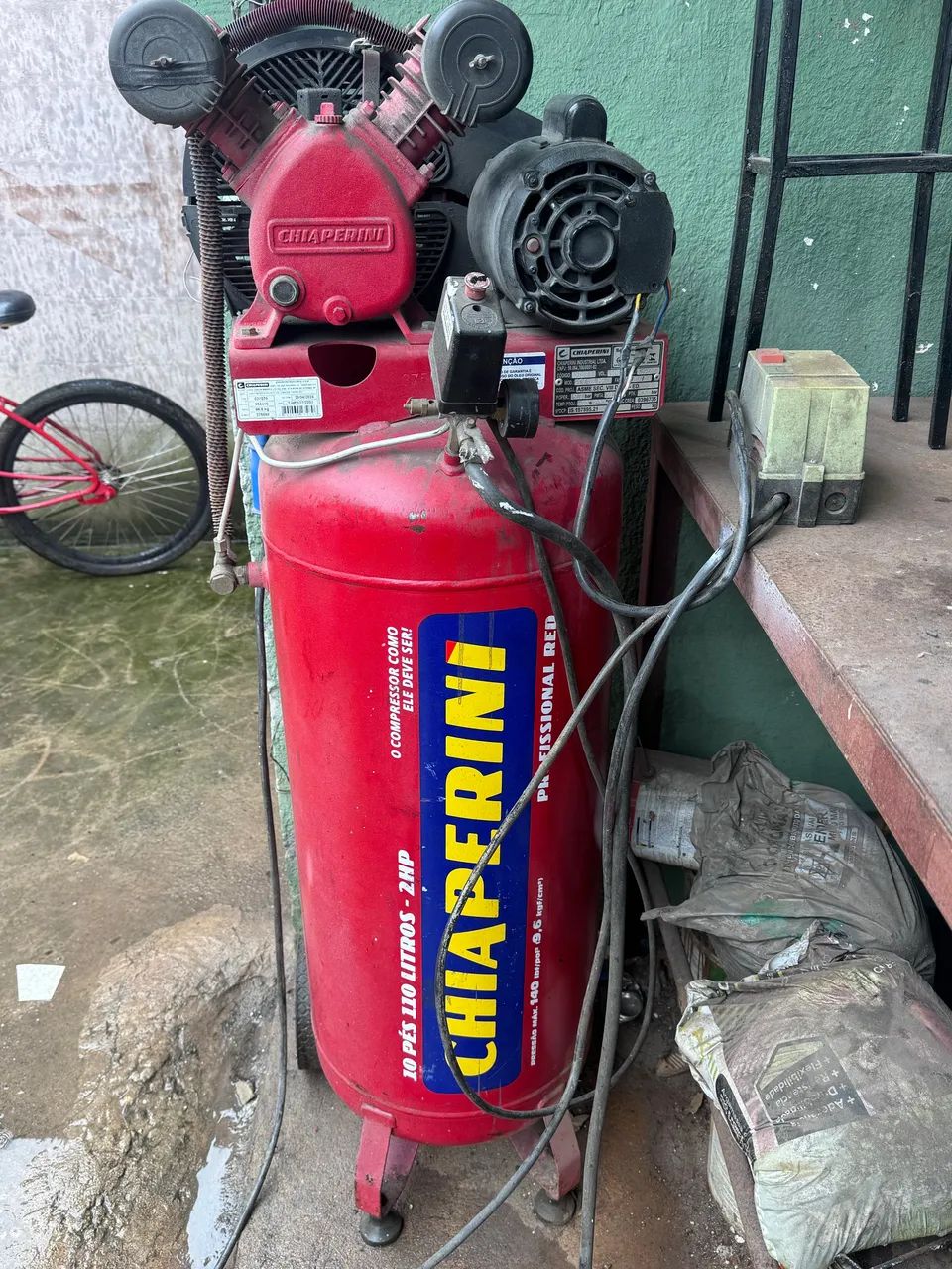 Compressor Chiaperini 110 Litros 2 CV - 10 PCM - Foto 5