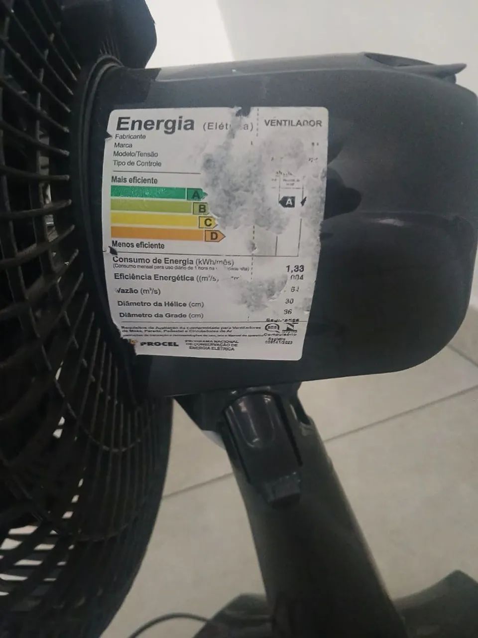 Ventilador 30cm 220V - Foto 2