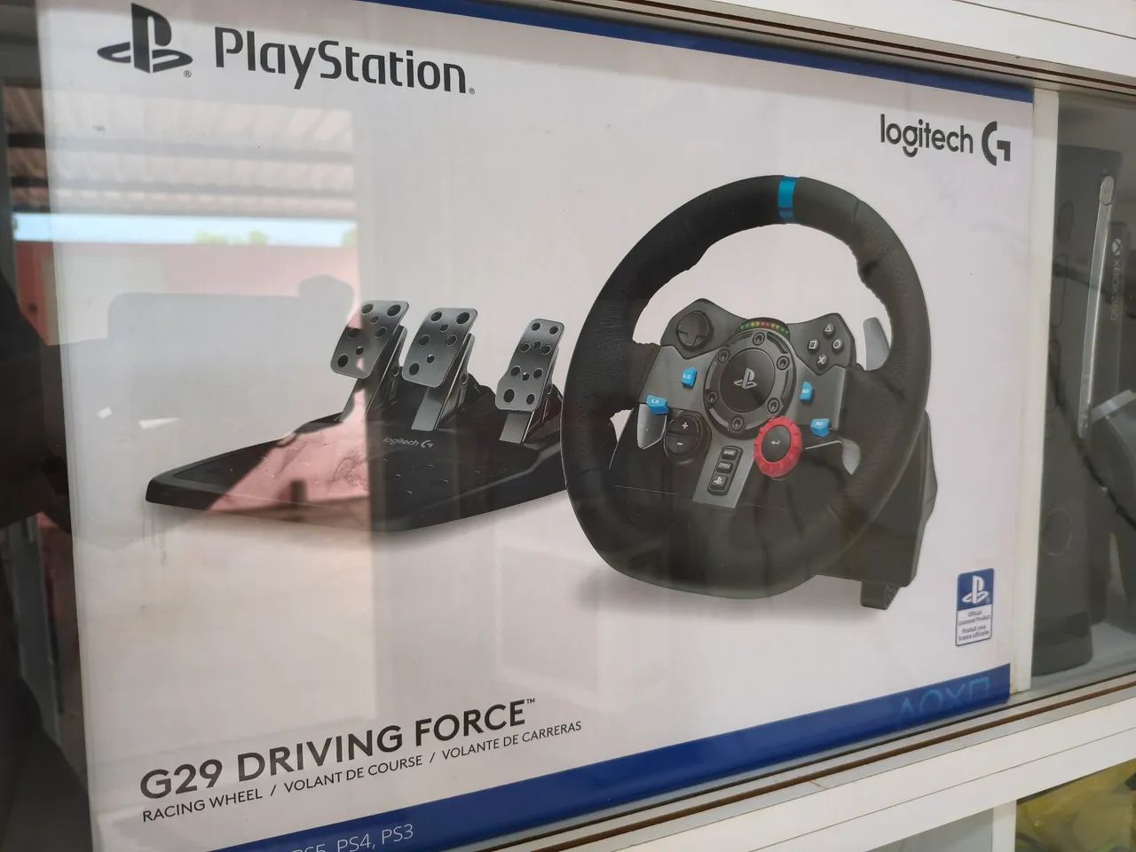 Kit G29 Driving Force para Playstation 3, 4 e 5 - Foto 5