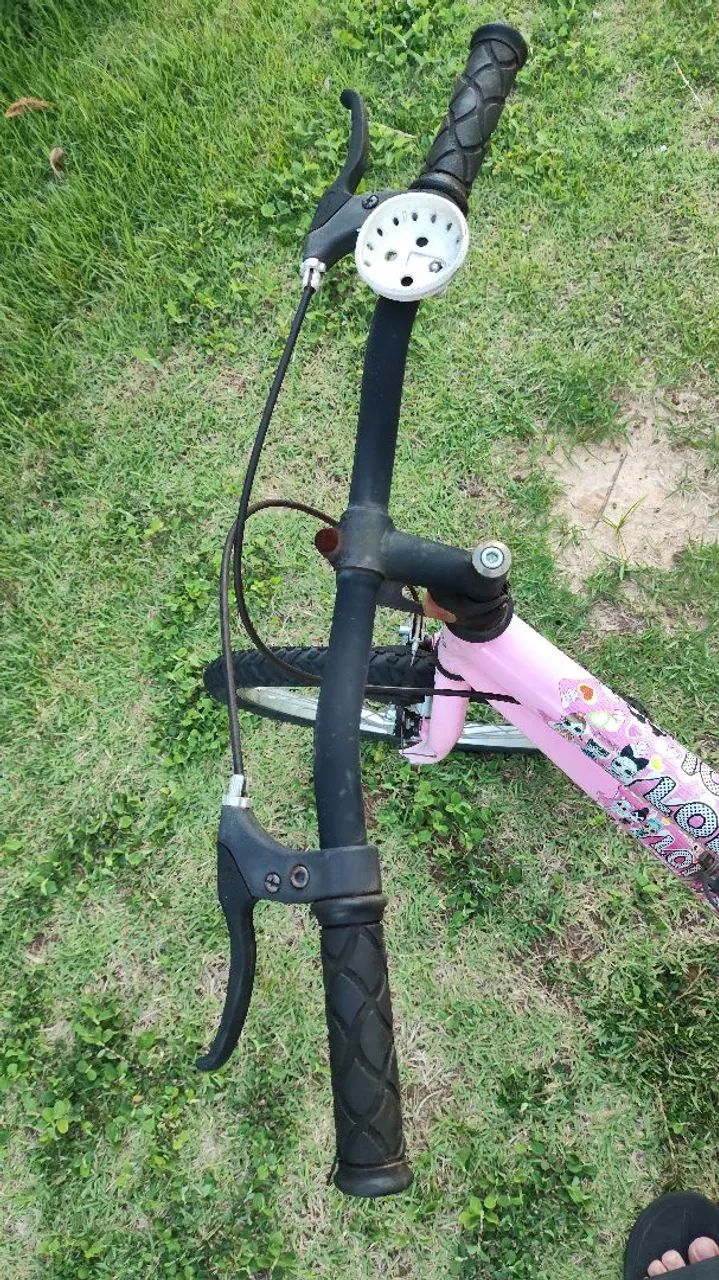 bicicleta infantil aro 20 usada - Foto 3
