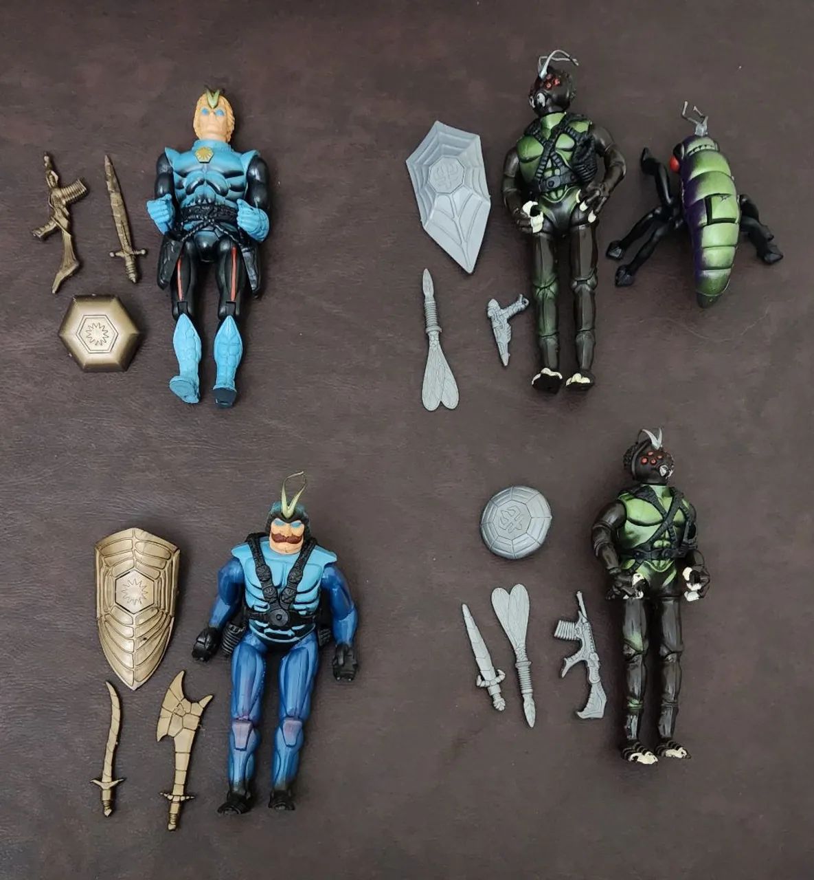 Boneco Sectaurs Warrios Anos 80
