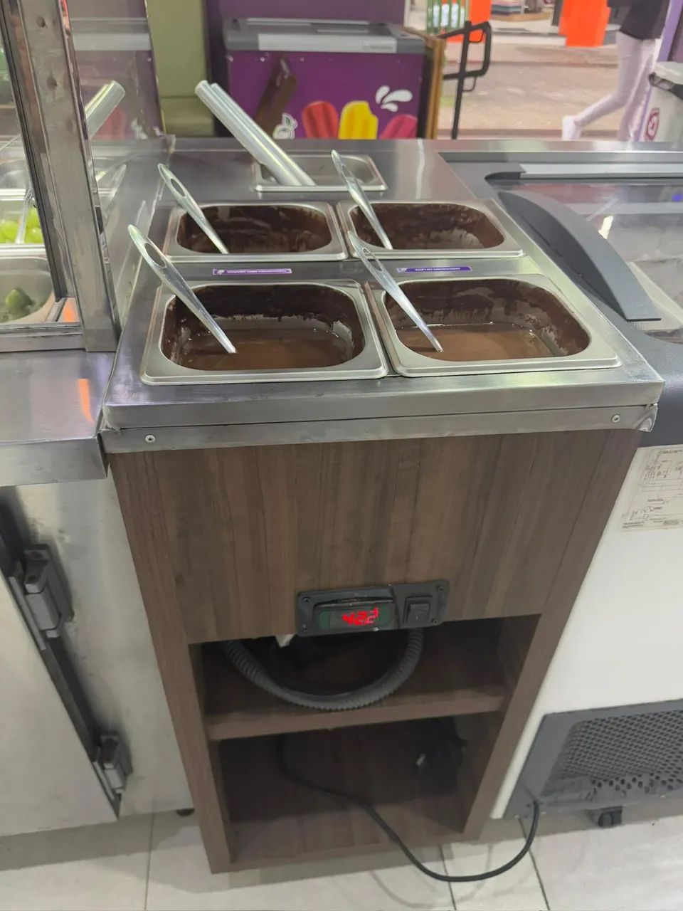 Móveis para sorveteria
