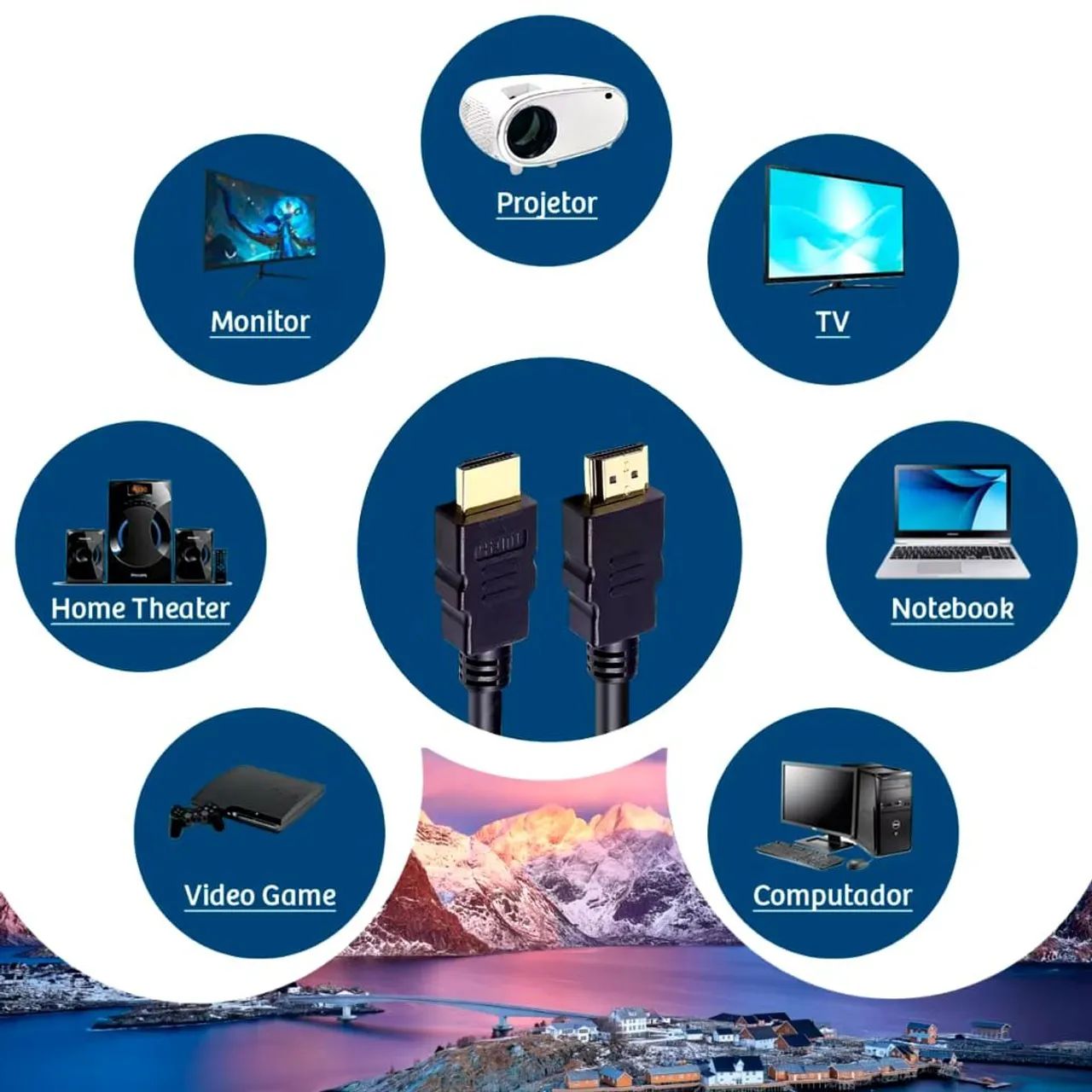 Cabo HDMI 10 metros 4K  - Foto 2