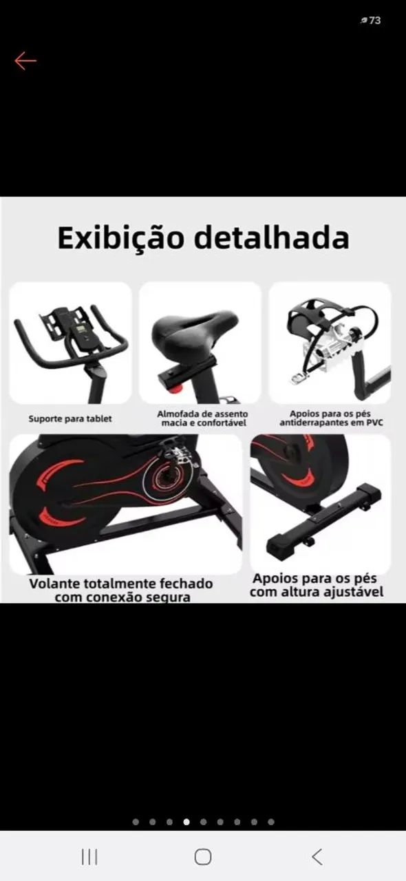 Bicicleta Ergométrica Spinning - Foto 3