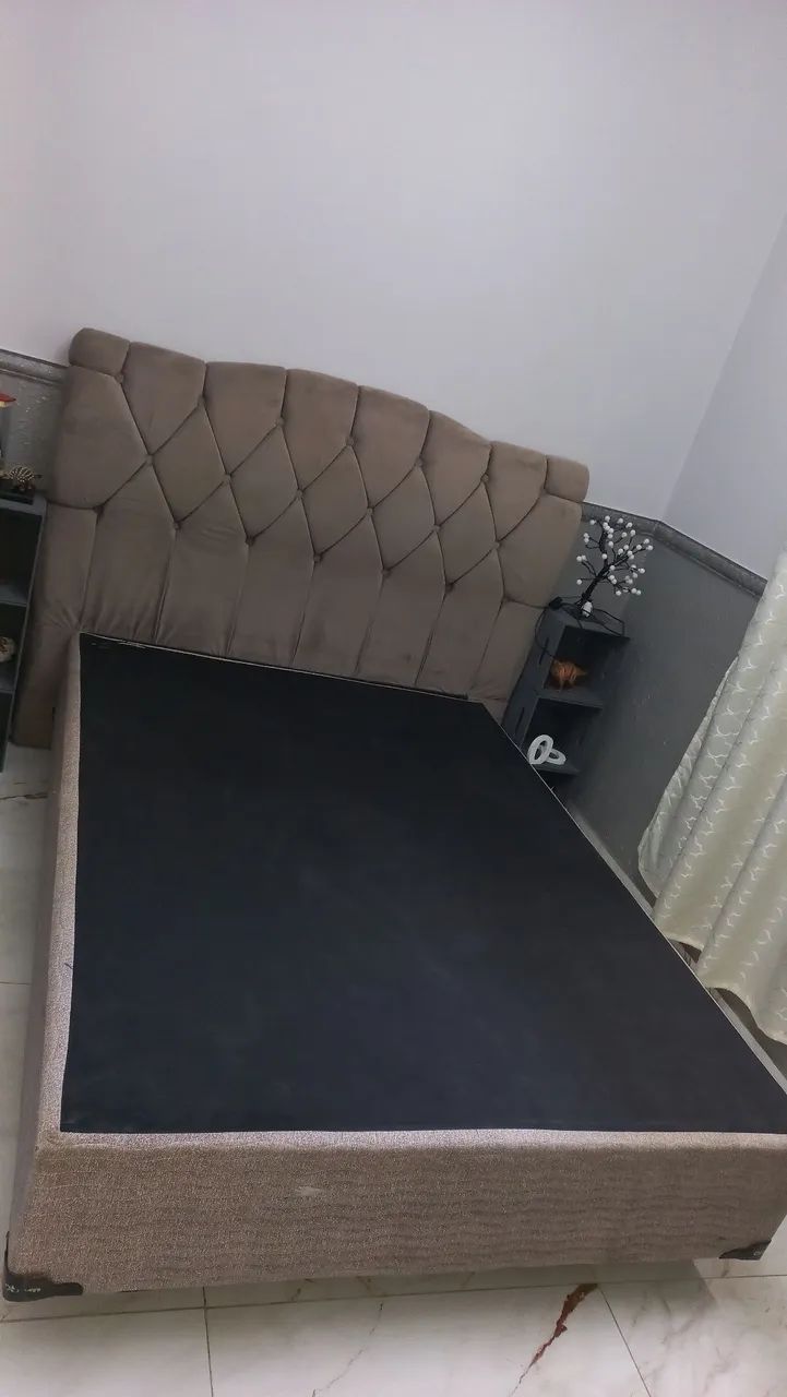 Base cama casal Box