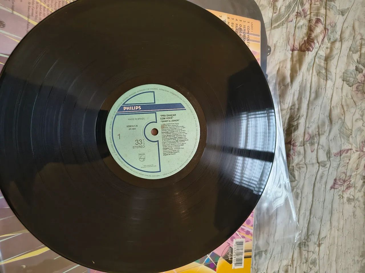 Disco de vinil LP - Sandy e Junior - Pra Dançar com Você  - Foto 3
