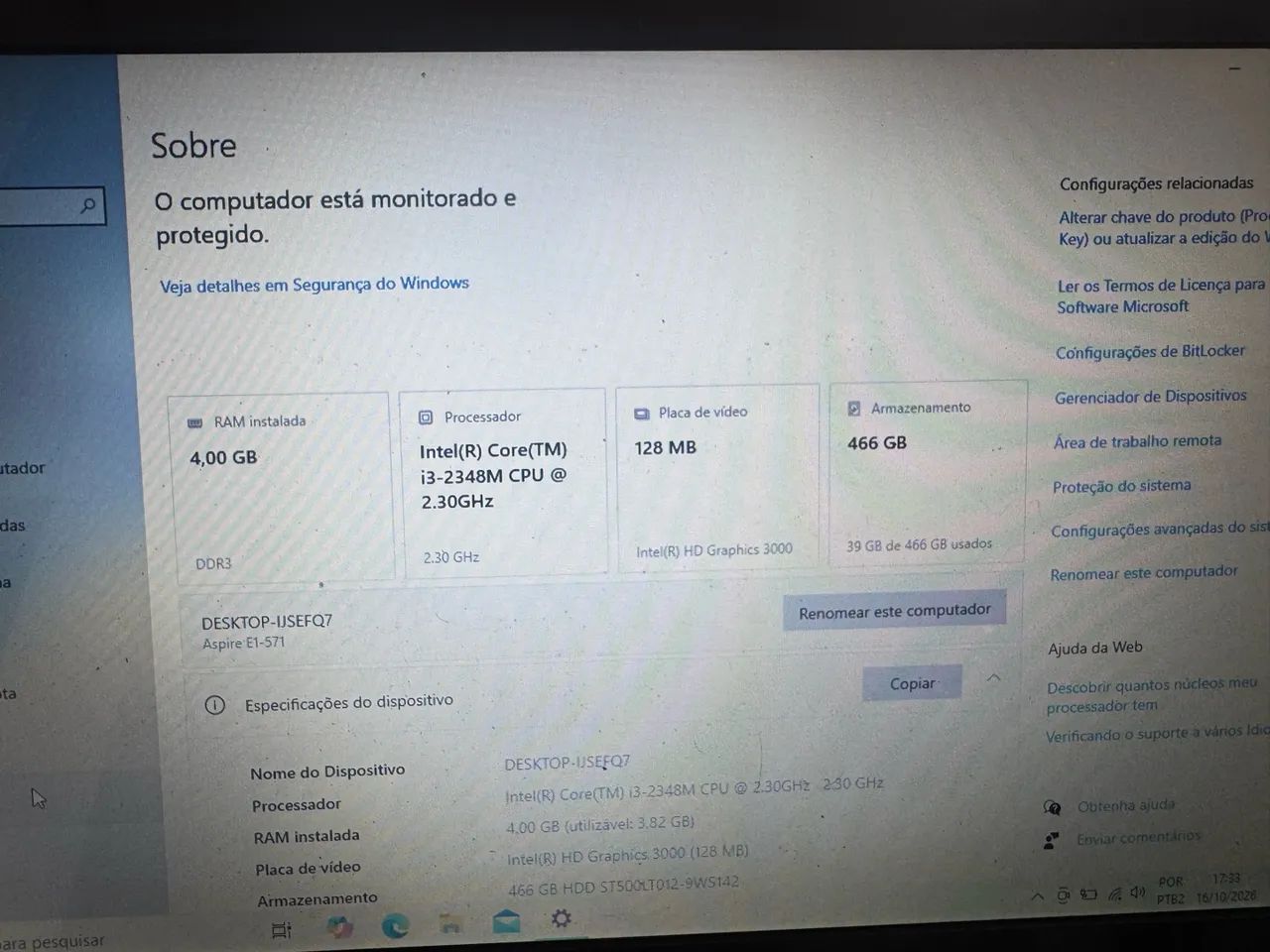Notebook acer Intel core  - Foto 5