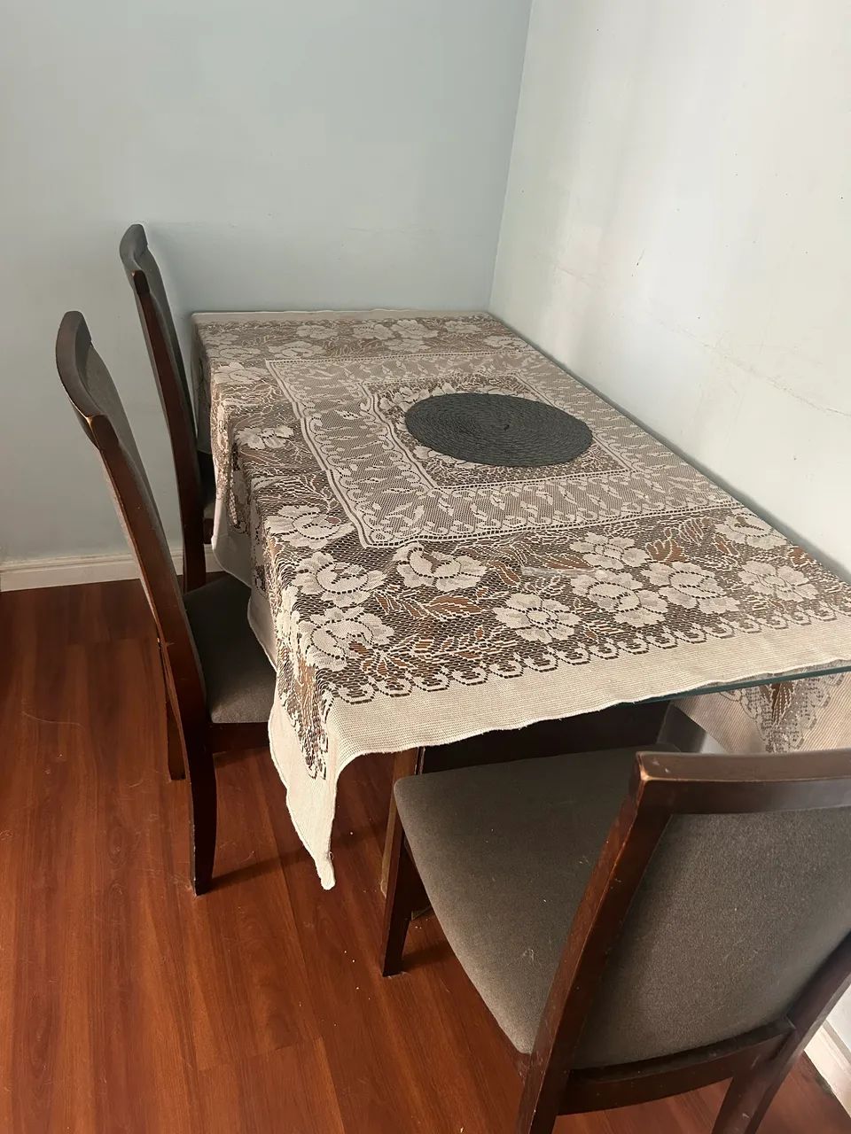 Mesa de jantar 6 lugares de vidro  - Foto 2
