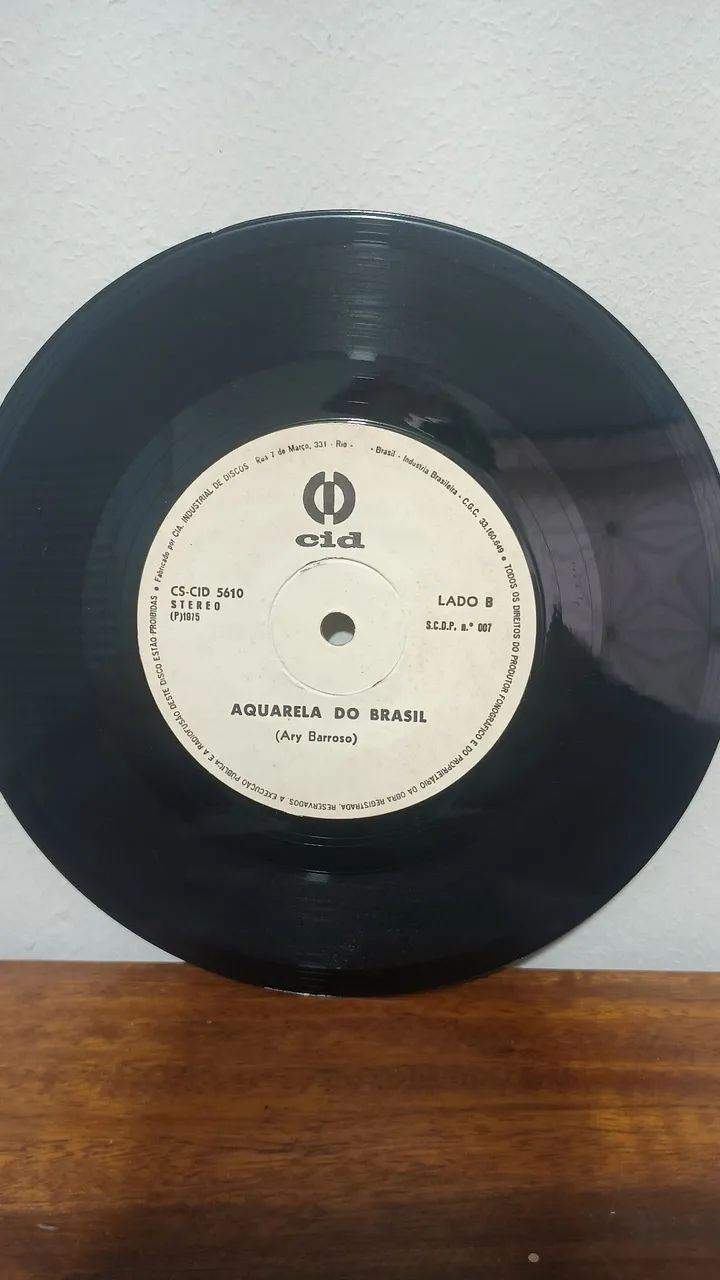 Disco Vinil Compacto Santos - Foto 4