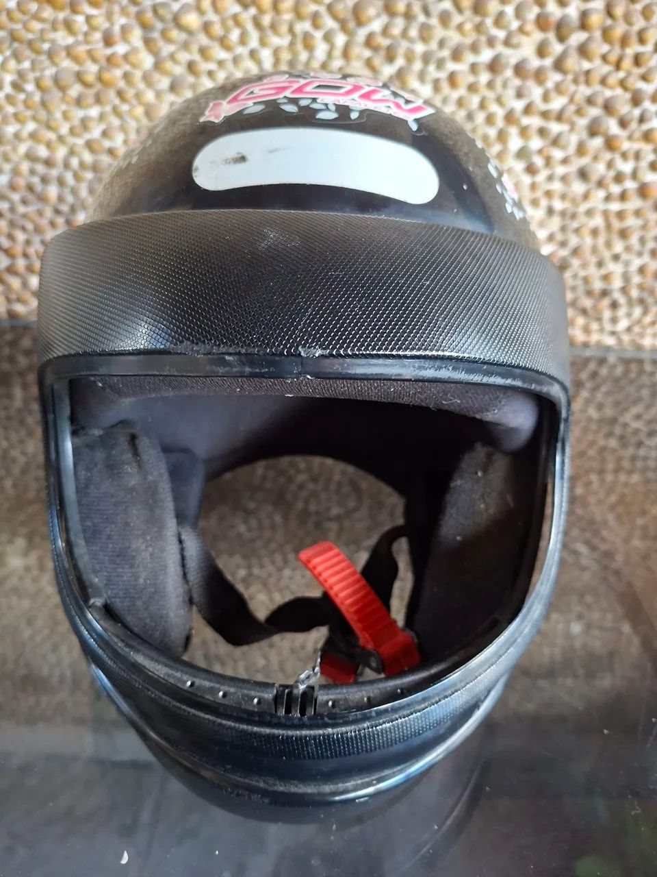 Capacete. 
