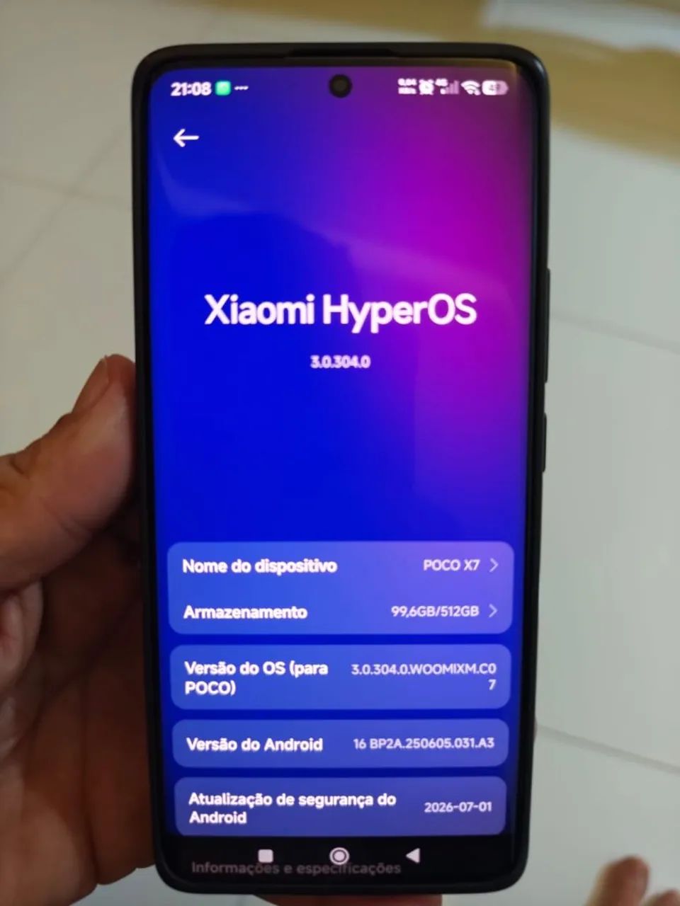 Poco X7 512 GB 12 GB RAM  - Foto 3