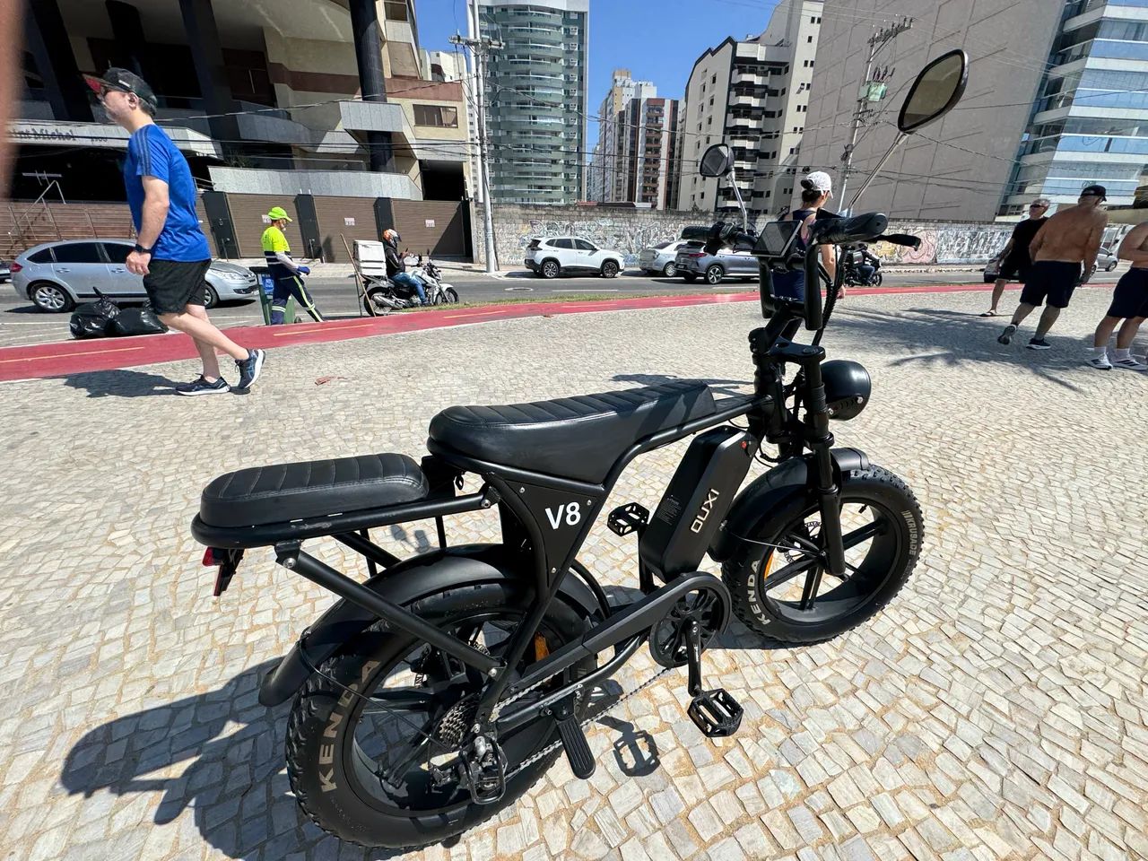 Bicicleta Elétrica OUXI V8