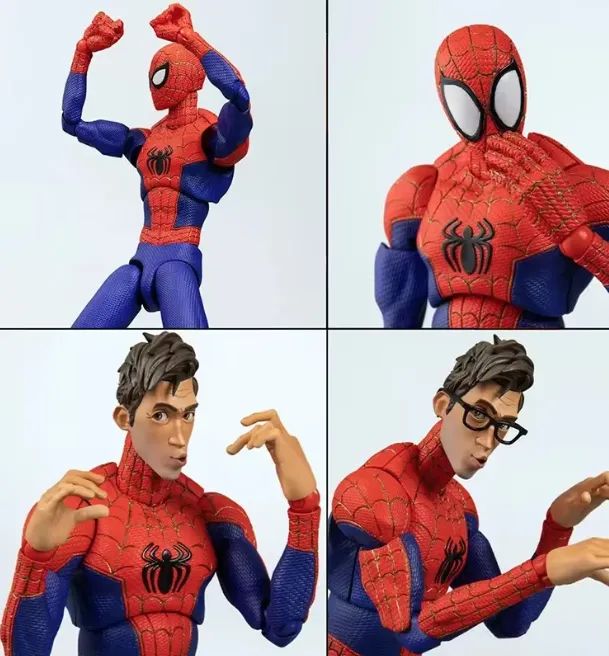 Spider-verse Peter B. Parker Mafex Original - Hobbies e coleções