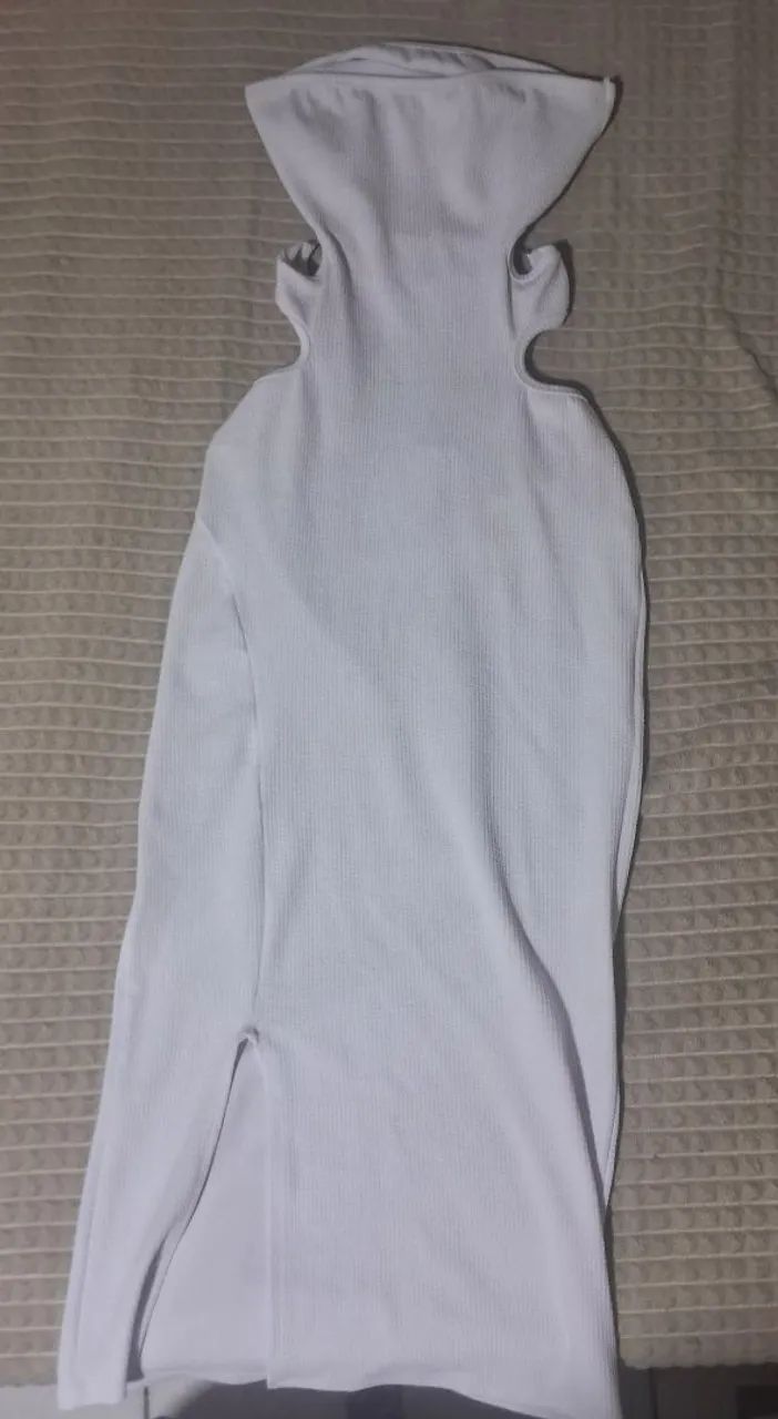 Vestido longo branco - Usado apenas 1 vez - Foto 2