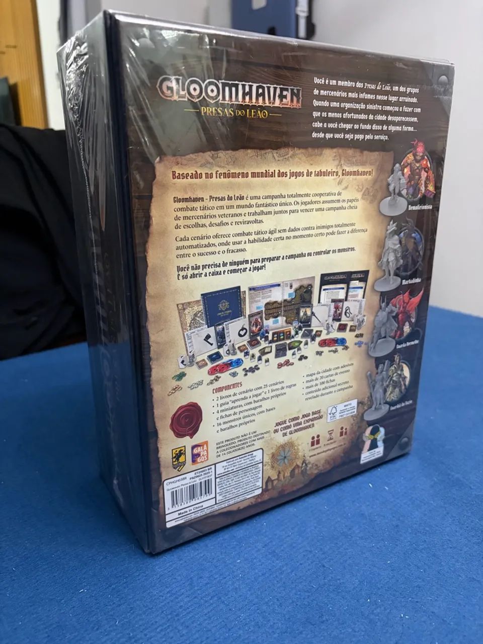 Gloomhaven Presas do Leão - Jogo de Tabuleiro  - Foto 3