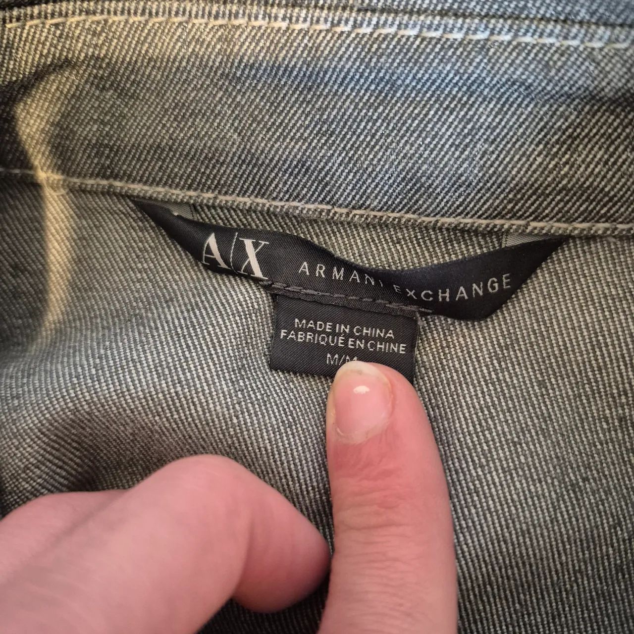 Camisa Jeans Armani Exchange P  - Foto 2