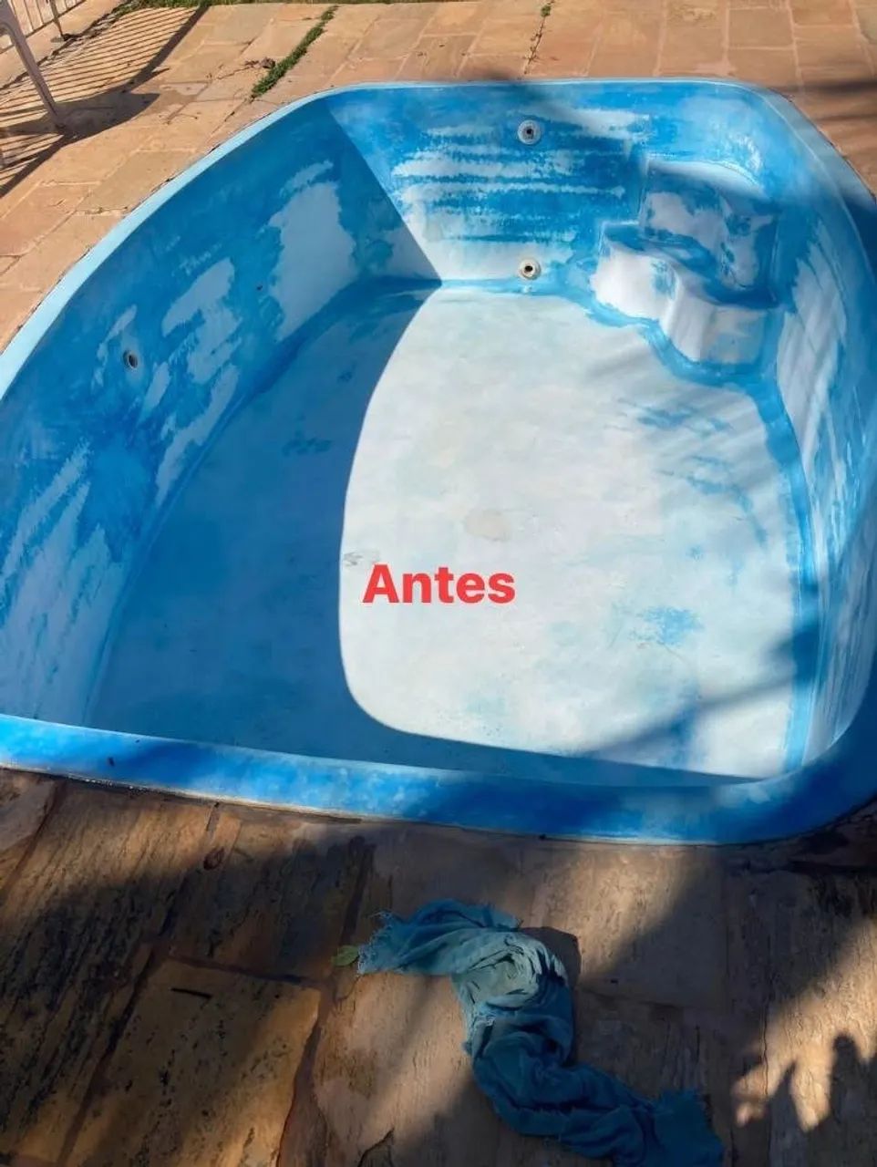 Reparo e pintura de piscinas 