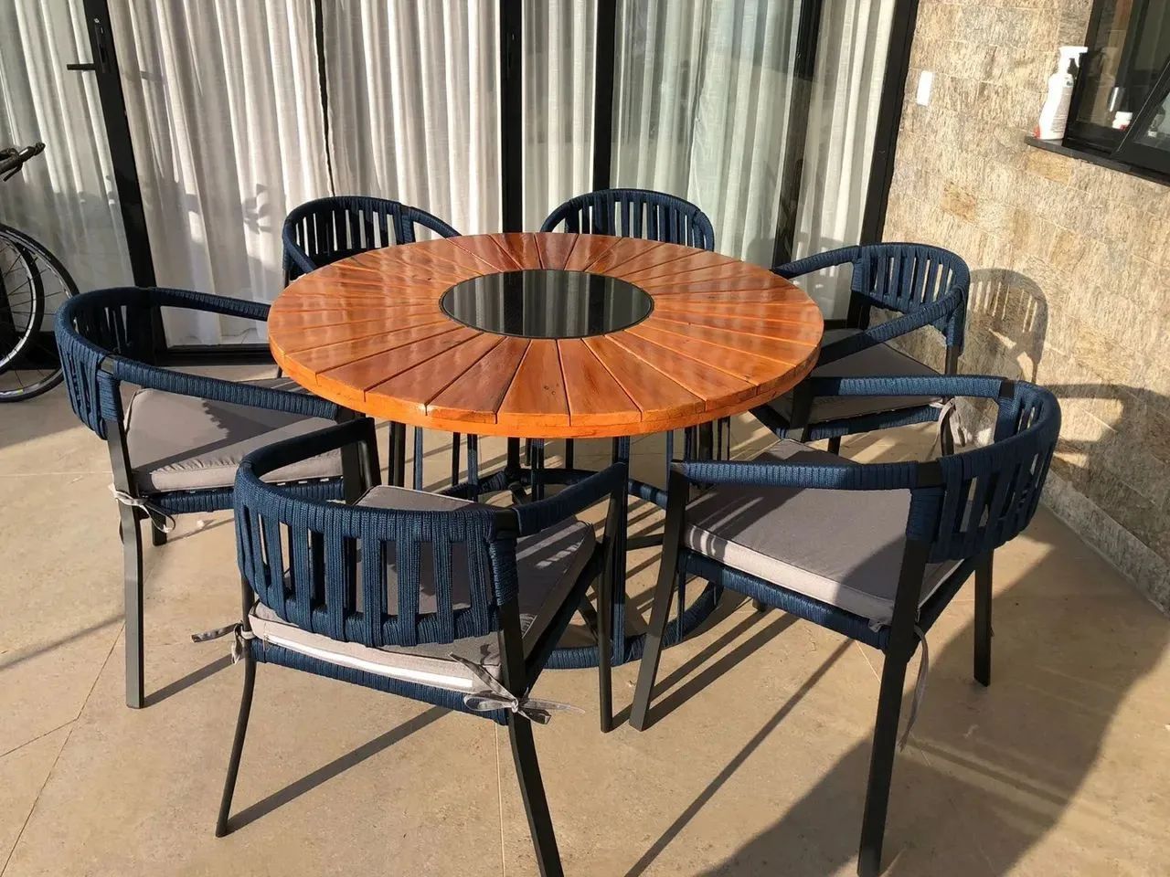 Poltronas,Cadeiras e Mesas Corda Náutica  - Foto 5
